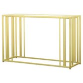 Coaster Adri Metal Frame Sofa Table Matte Brass Model 723609
